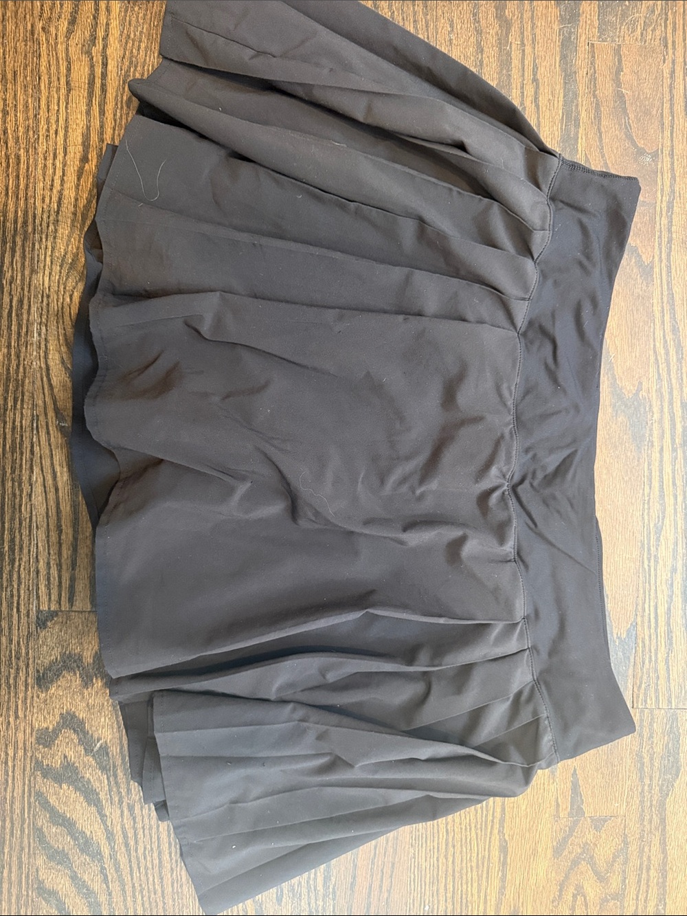lululemon athletica Black Pleated Athletic Skirt